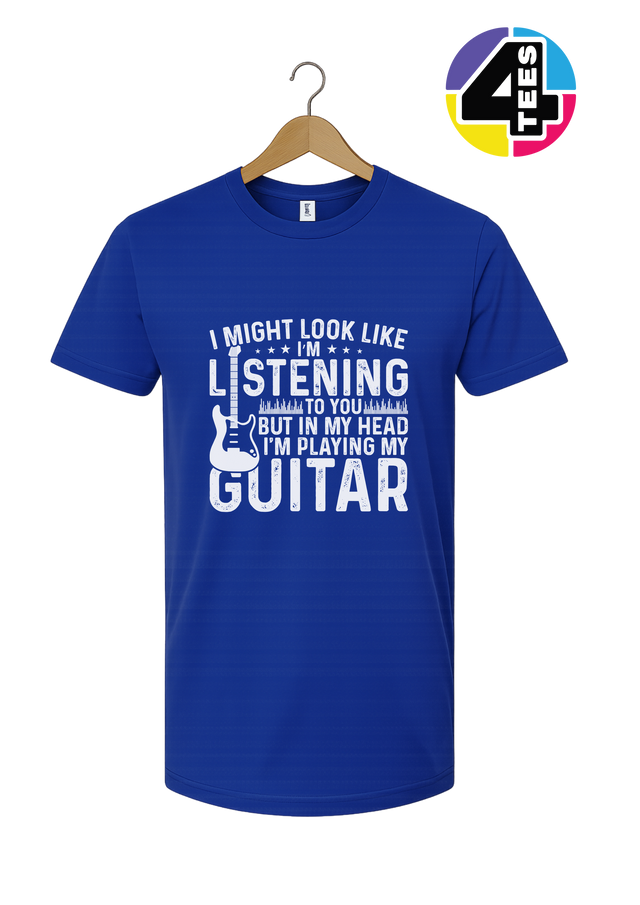 Listening? I'm Playing Guitar Tee