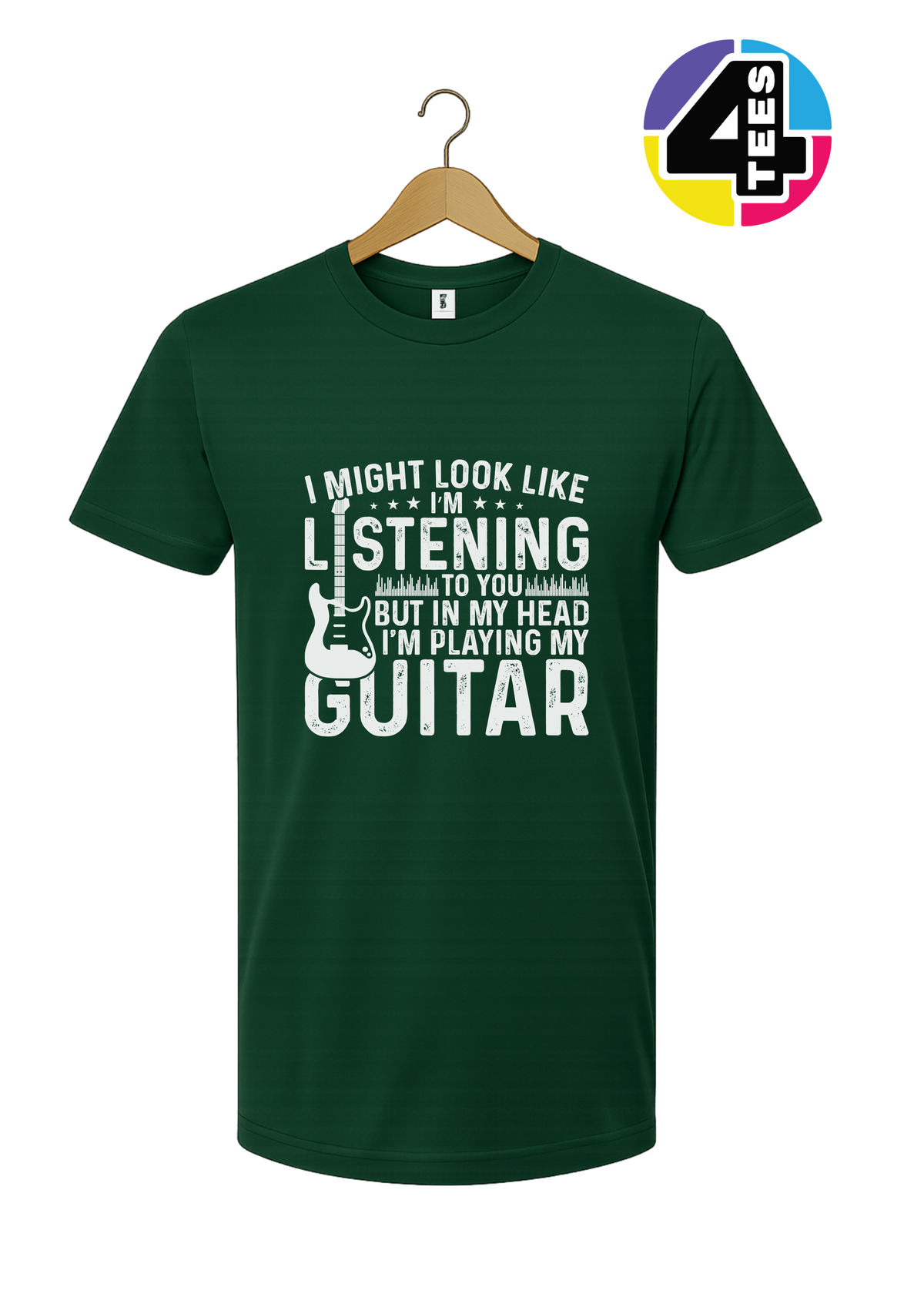 Listening? I'm Playing Guitar Tee