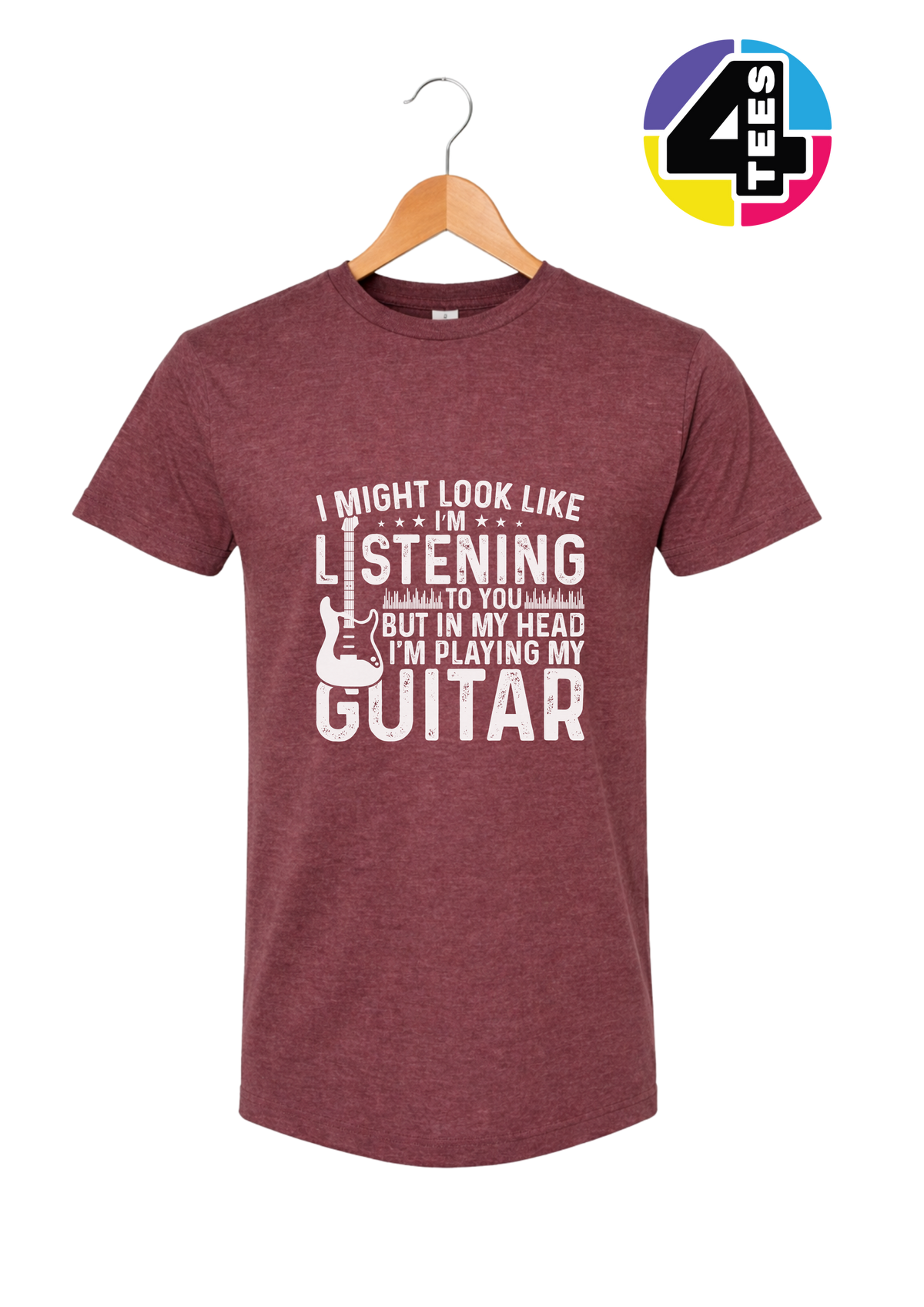Listening? I'm Playing Guitar Tee