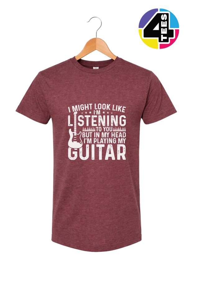 Listening? I'm Playing Guitar Tee