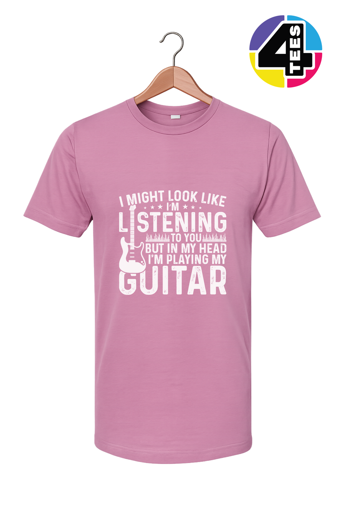 Listening? I'm Playing Guitar Tee