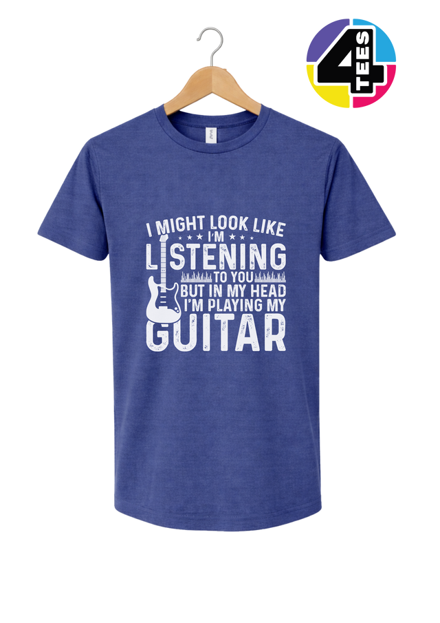 Listening? I'm Playing Guitar Tee