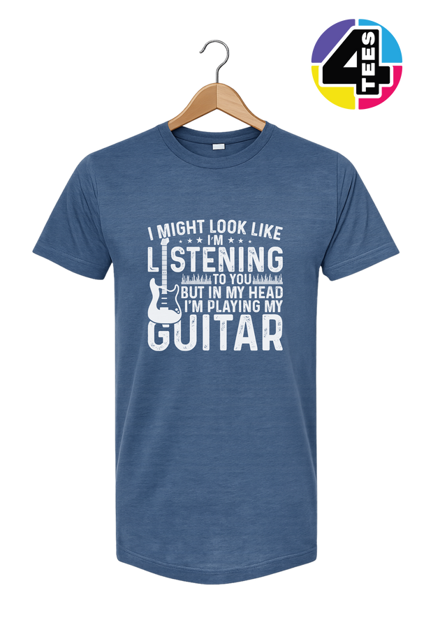 Listening? I'm Playing Guitar Tee