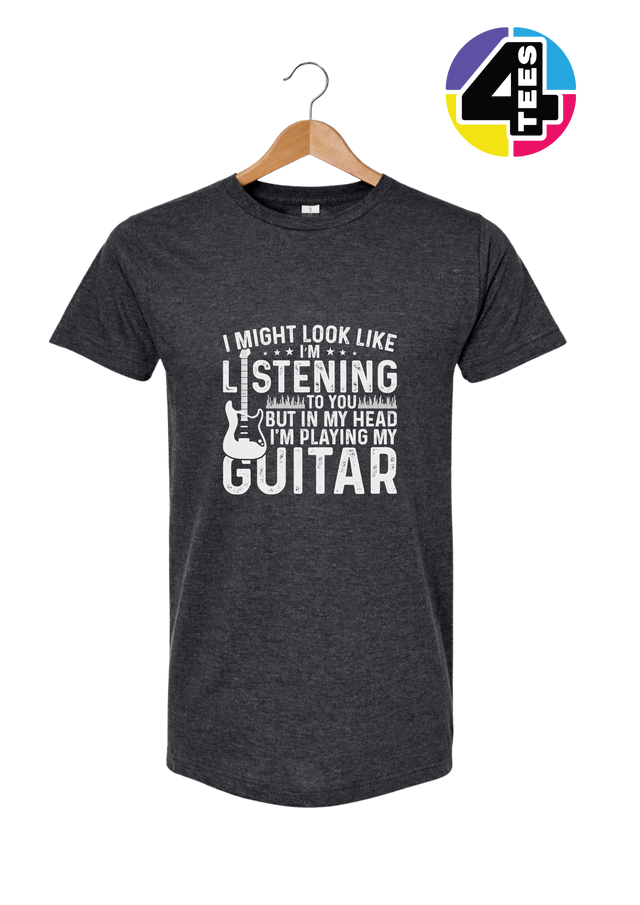 Listening? I'm Playing Guitar Tee