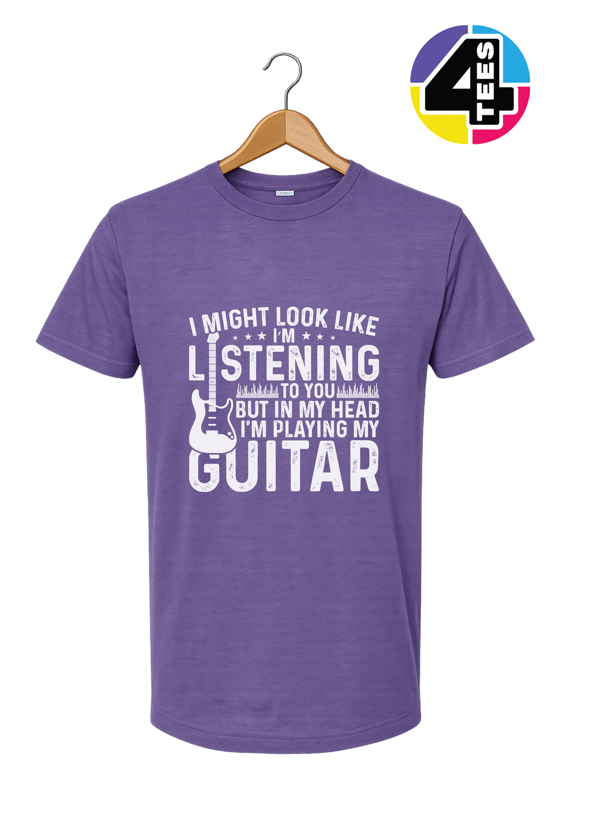 Listening? I'm Playing Guitar Tee