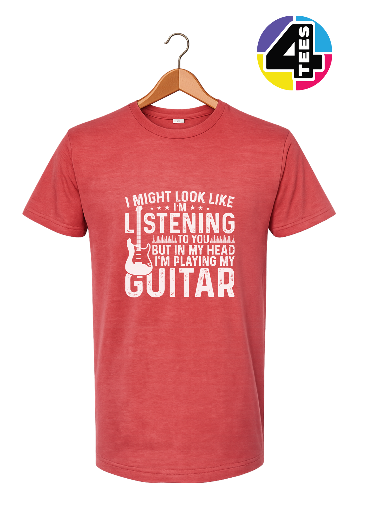 Listening? I'm Playing Guitar Tee