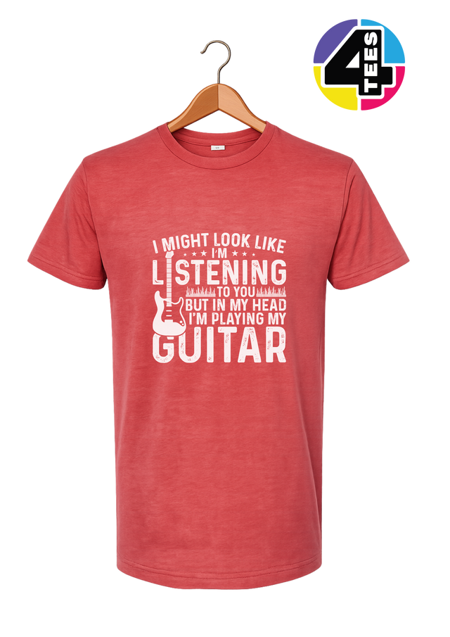 Listening? I'm Playing Guitar Tee