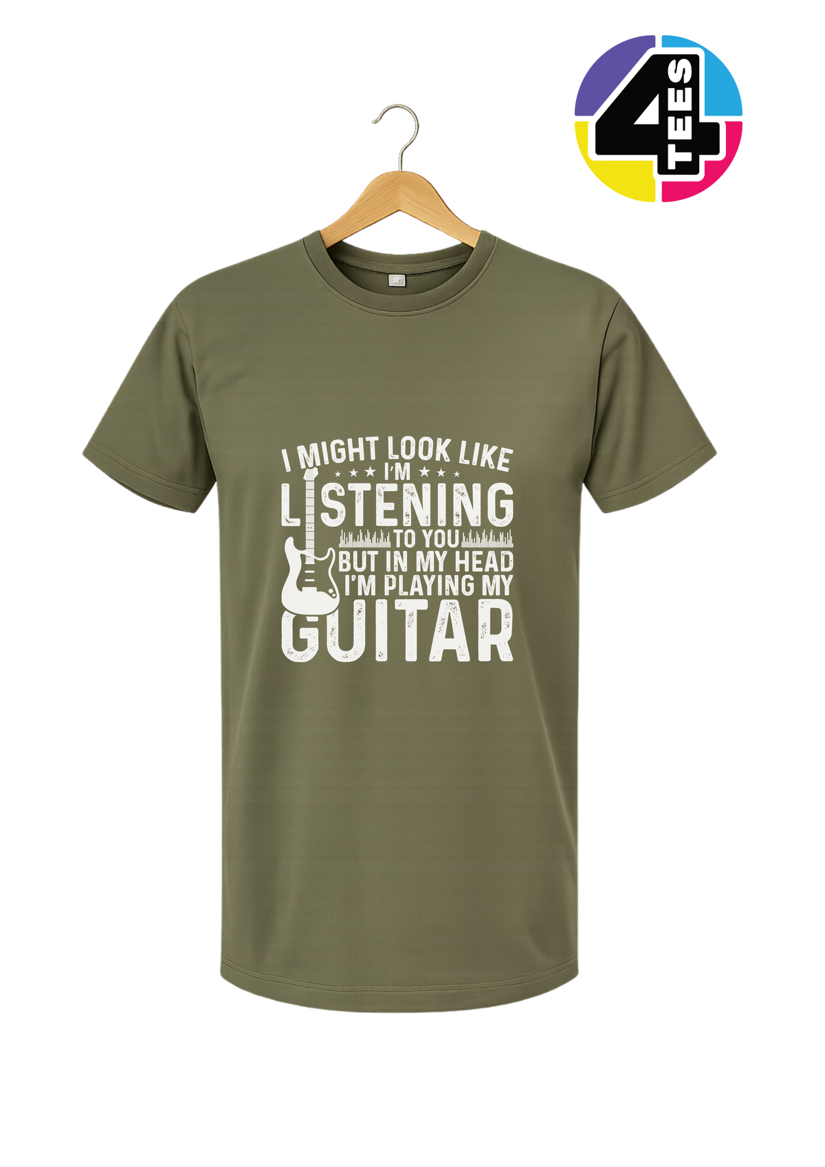 Listening? I'm Playing Guitar Tee