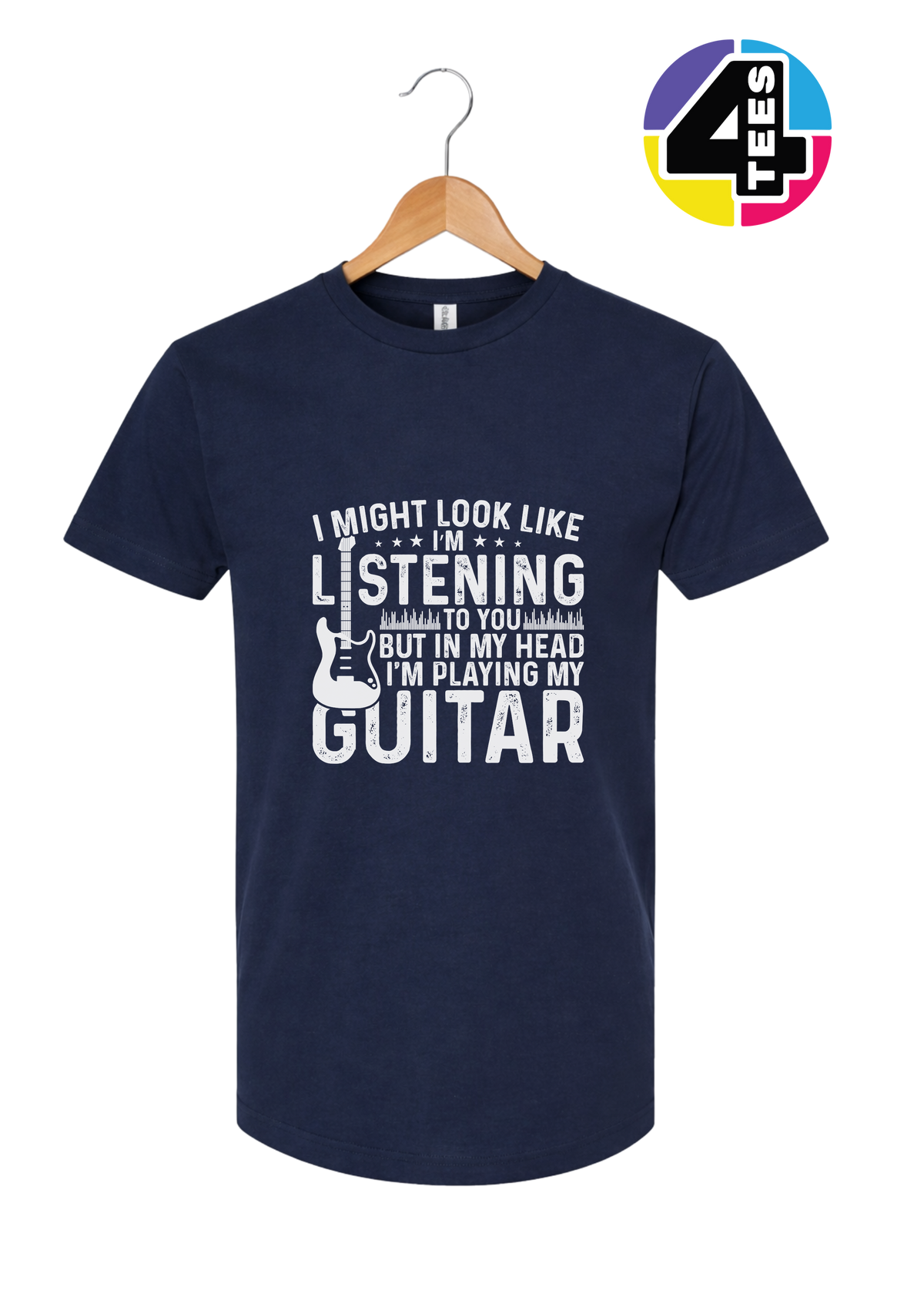 Listening? I'm Playing Guitar Tee
