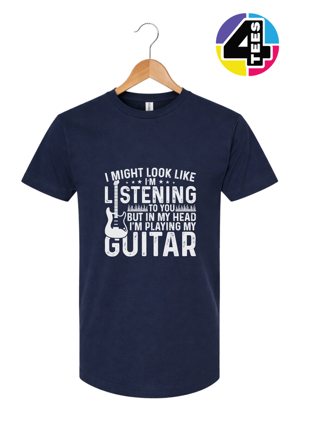 Listening? I'm Playing Guitar Tee
