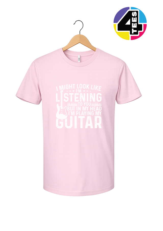 Listening? I'm Playing Guitar Tee