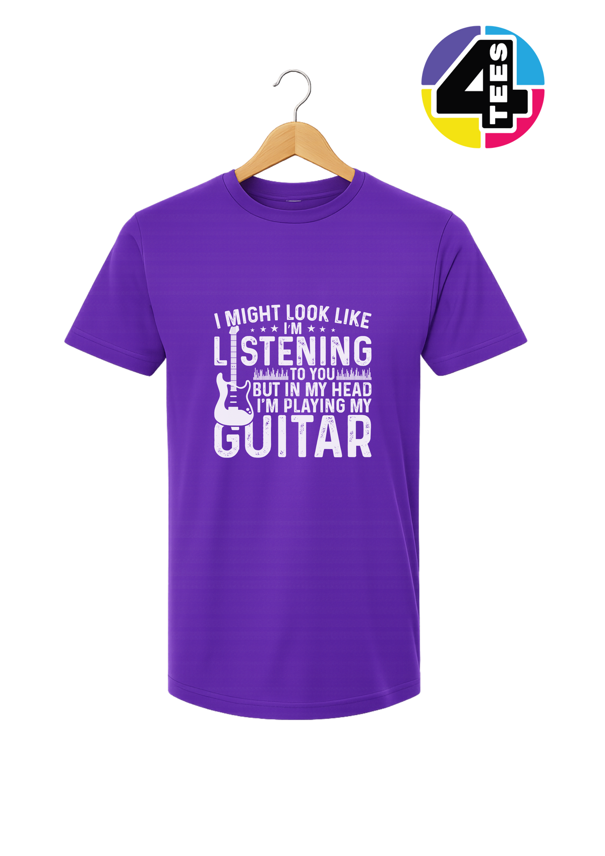 Listening? I'm Playing Guitar Tee