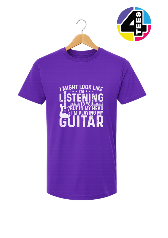Listening? I'm Playing Guitar Tee
