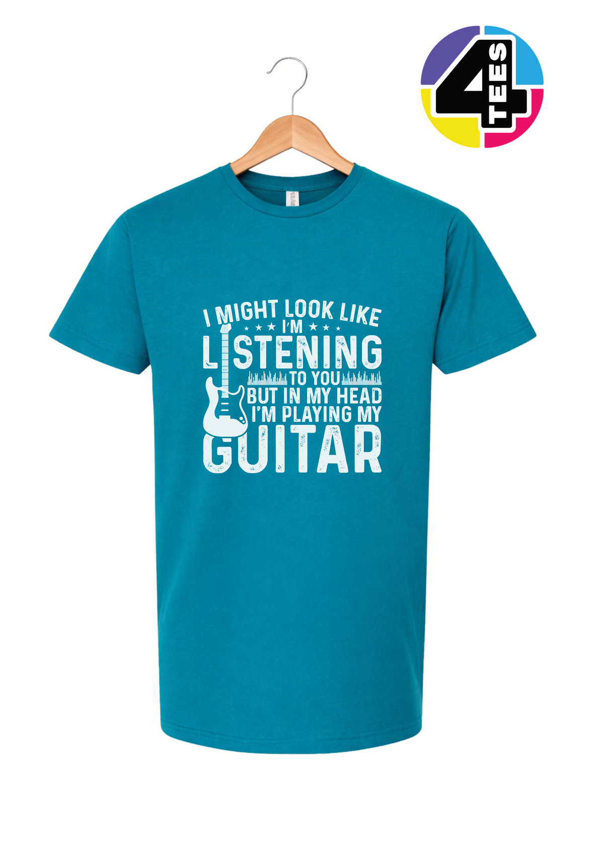 Listening? I'm Playing Guitar Tee