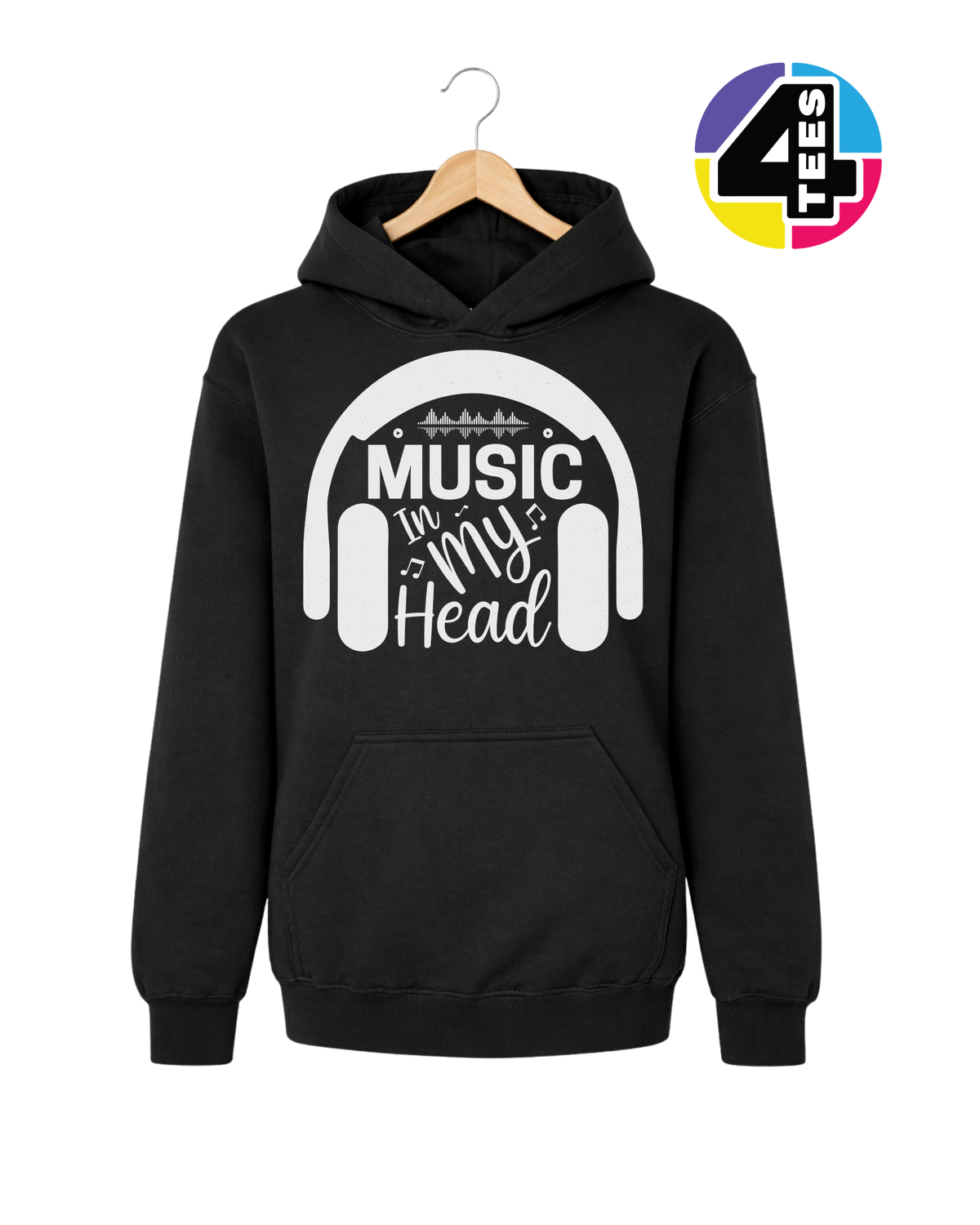 Music In My Head Youth Hoodie