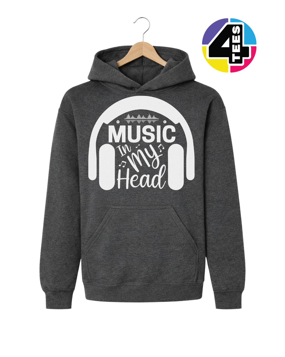 Music In My Head Youth Hoodie