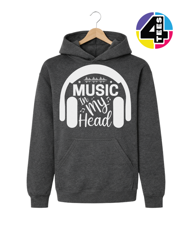 Music In My Head Youth Hoodie