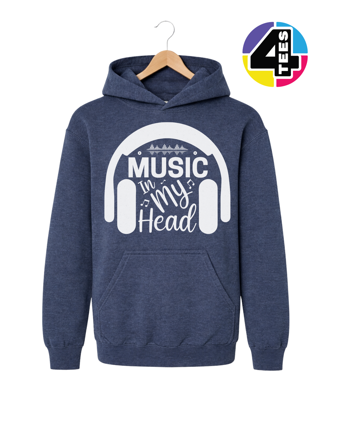 Music In My Head Youth Hoodie