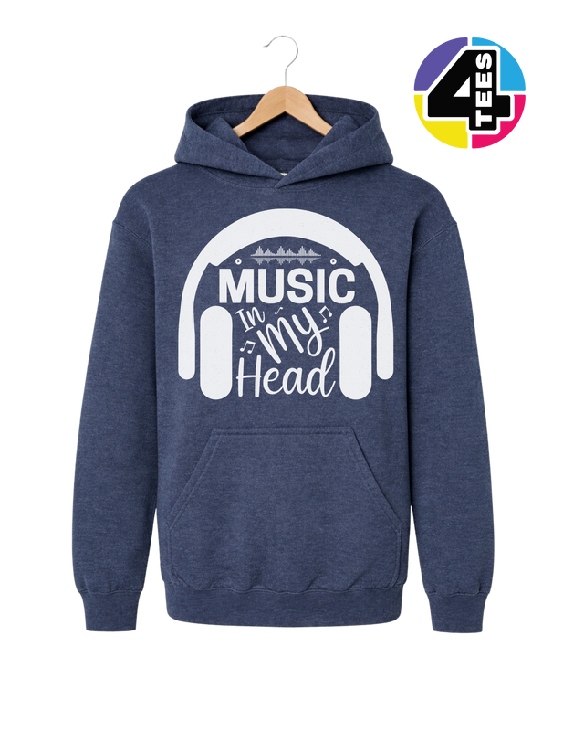 Music In My Head Youth Hoodie