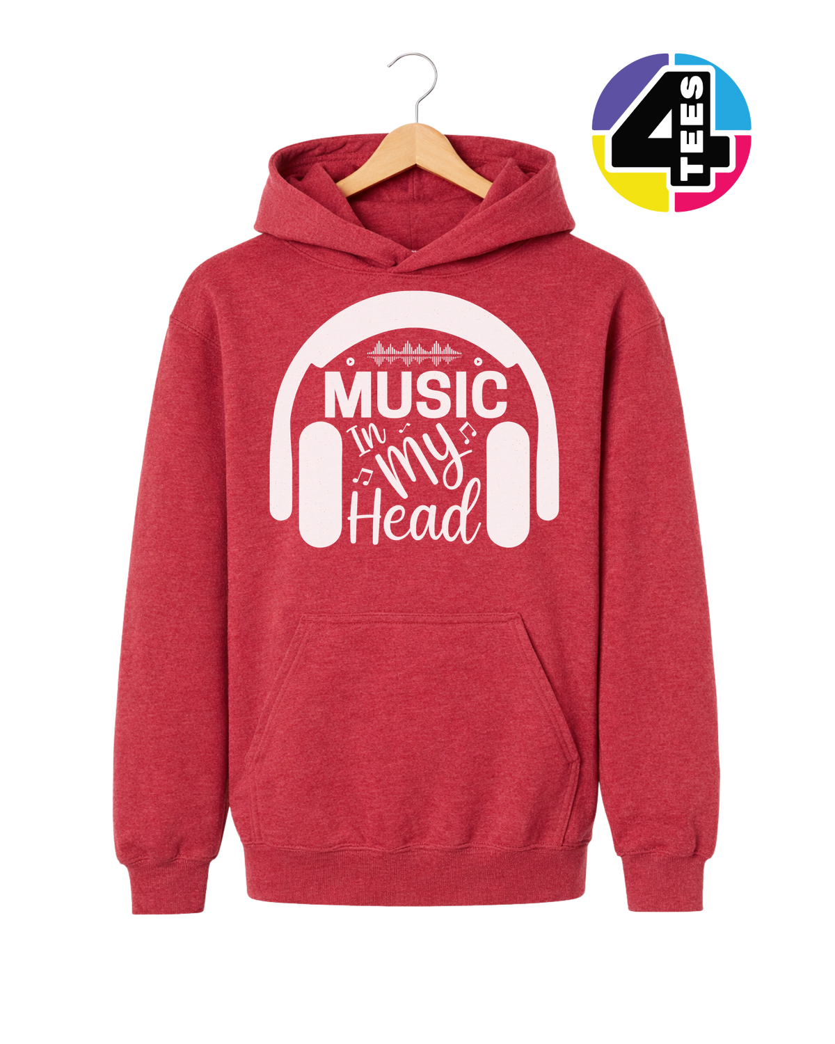 Music In My Head Youth Hoodie