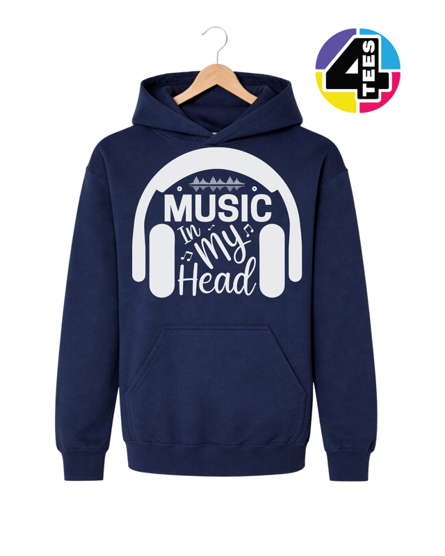 Music In My Head Youth Hoodie