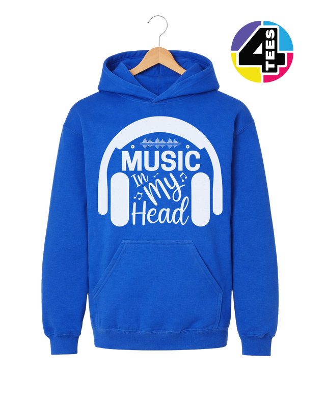 Music In My Head Youth Hoodie
