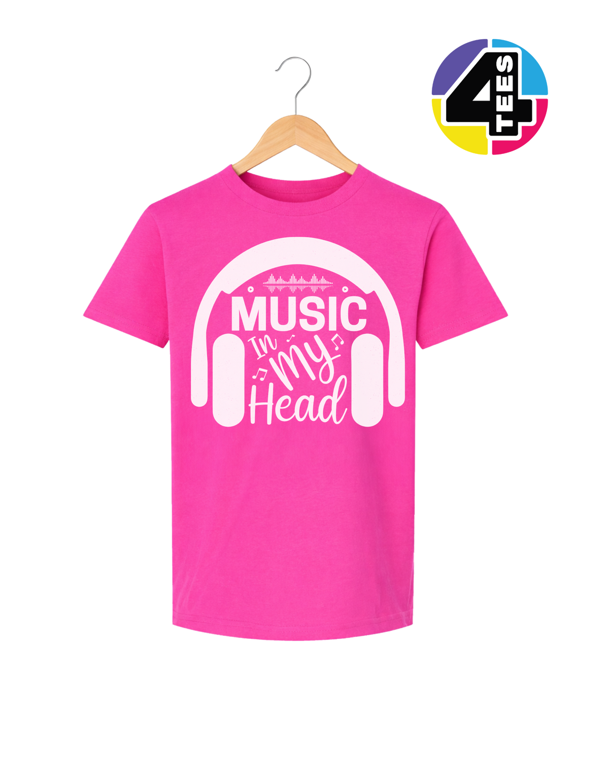 Music In My Head Youth Tee