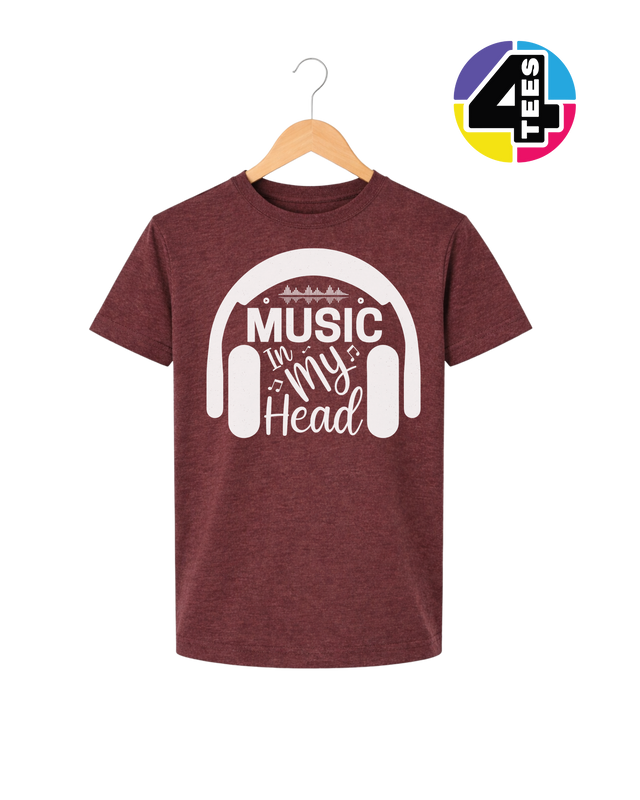 Music In My Head Youth Tee