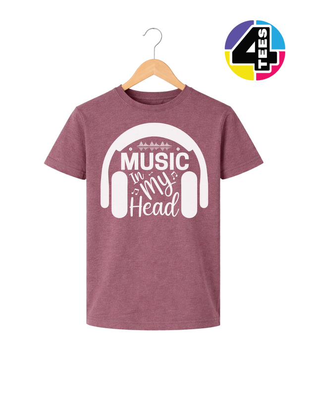 Music In My Head Youth Tee