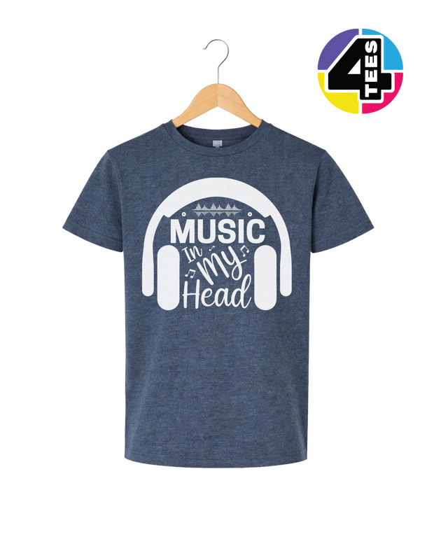 Music In My Head Youth Tee