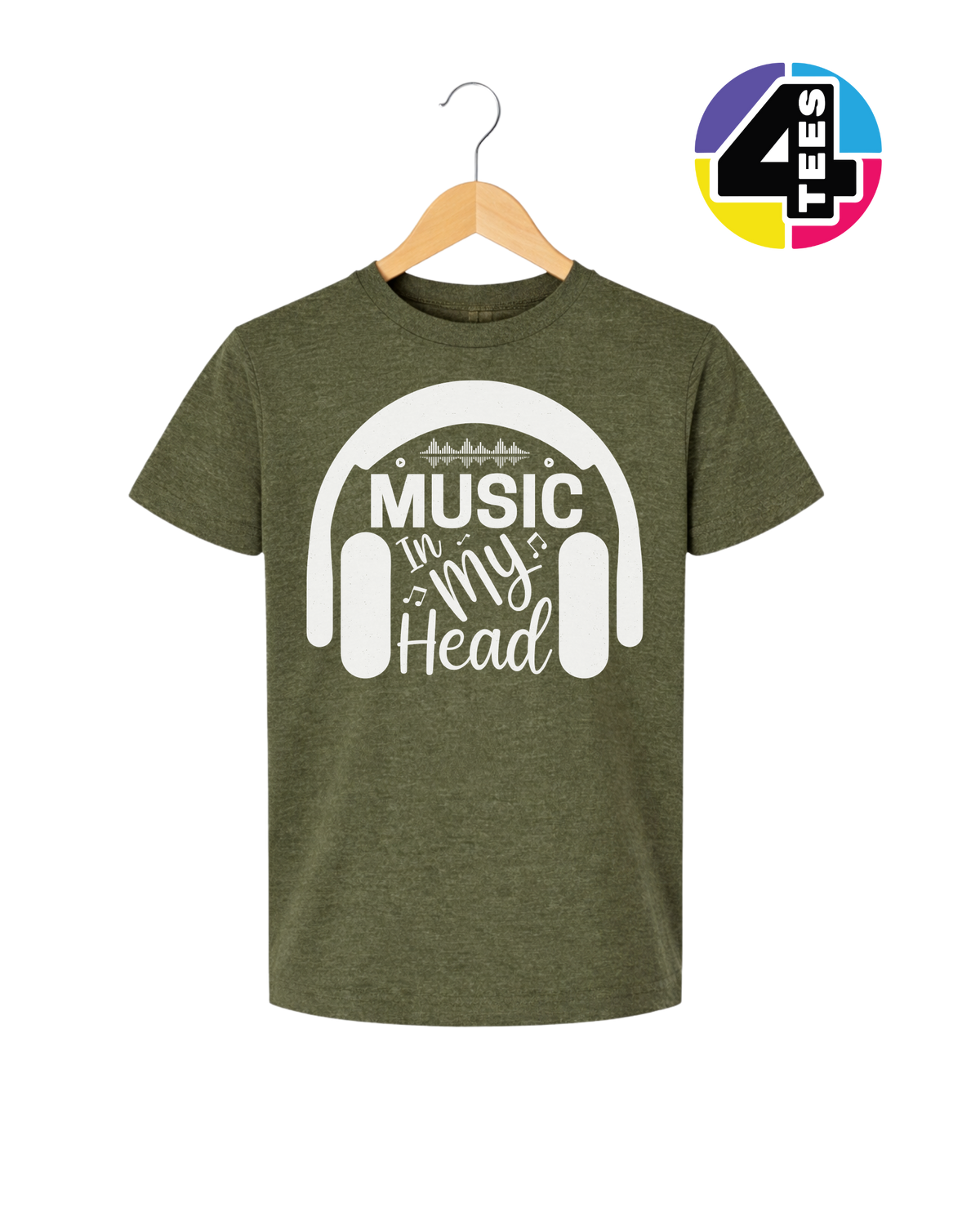 Music In My Head Youth Tee