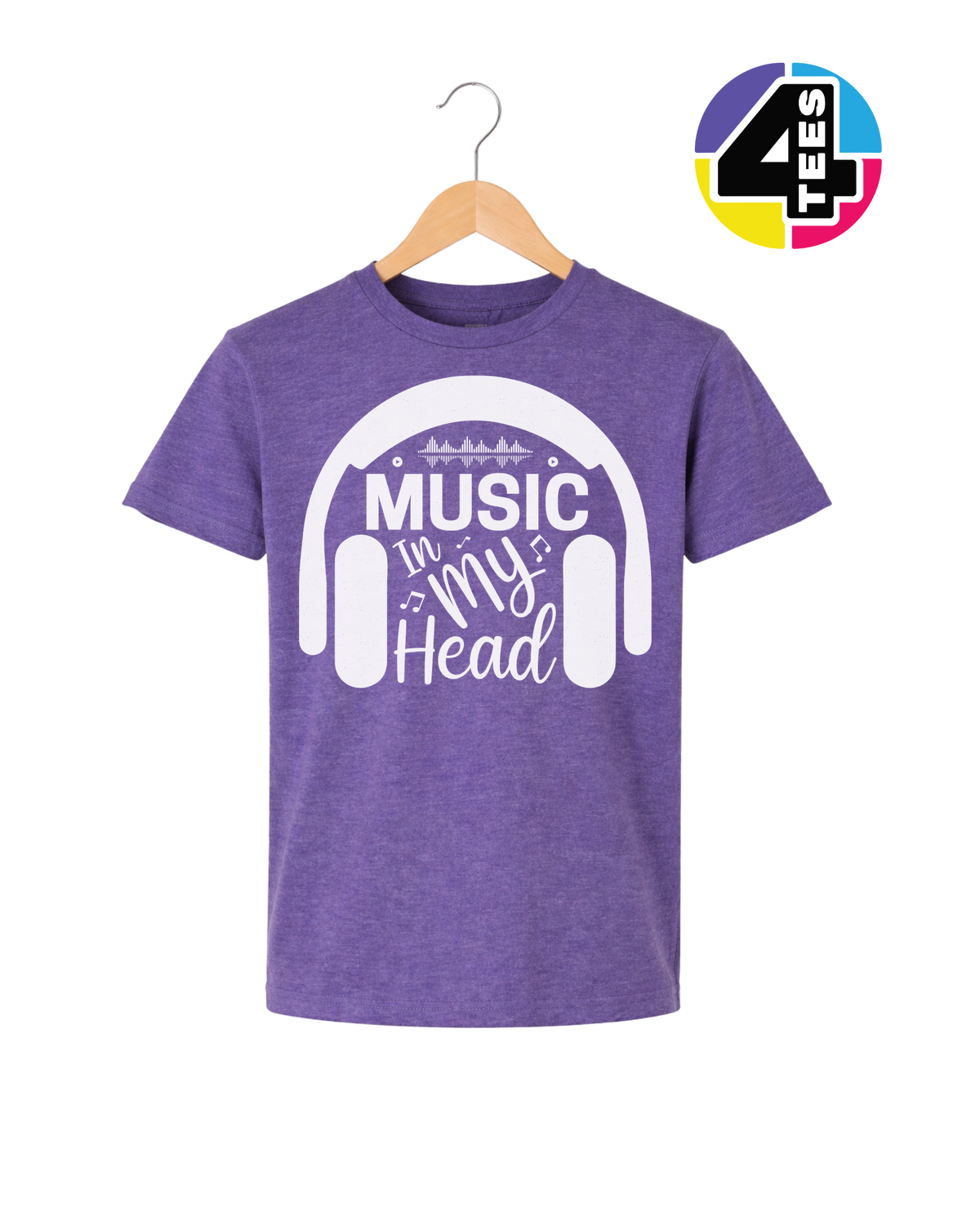 Music In My Head Youth Tee