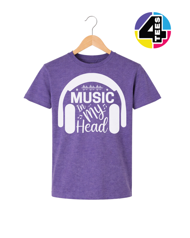 Music In My Head Youth Tee