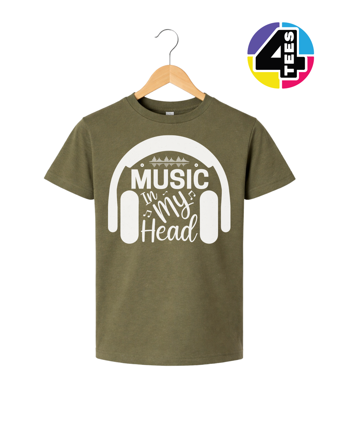 Music In My Head Youth Tee