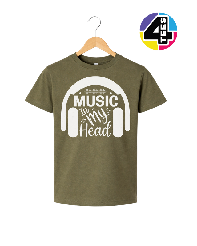 Music In My Head Youth Tee
