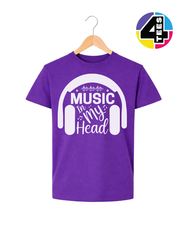 Music In My Head Youth Tee