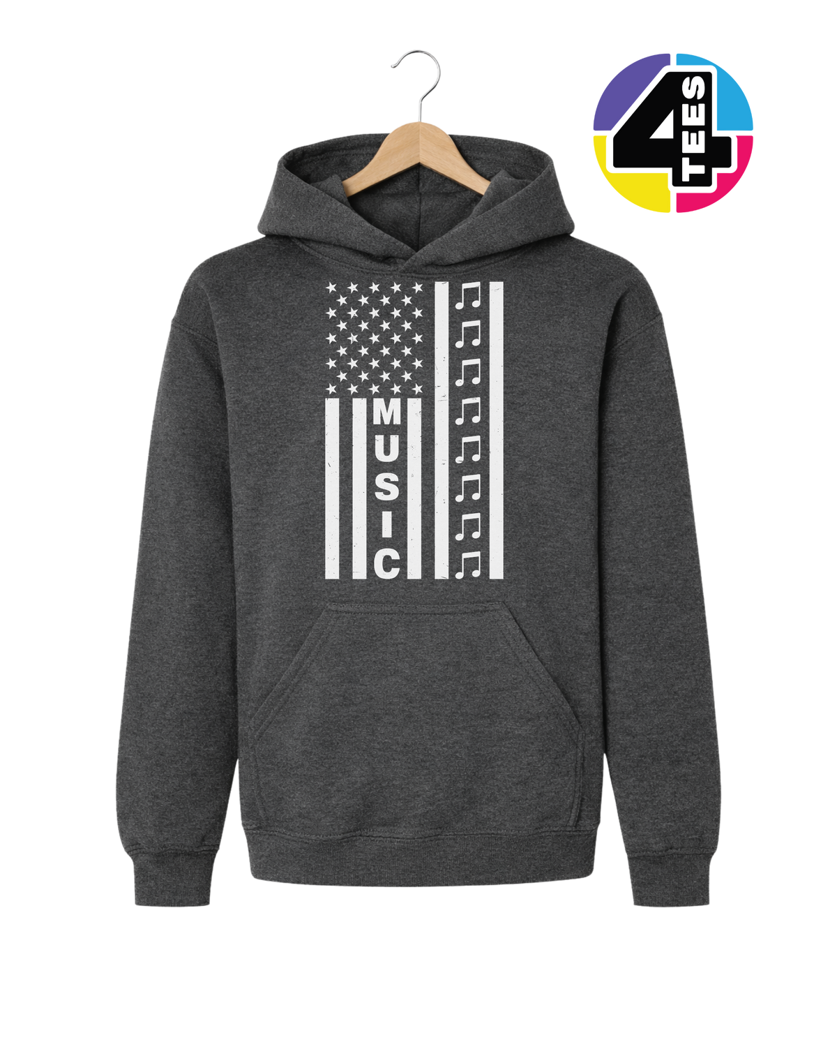 Stars, Stripes & Sound Youth Hoodie