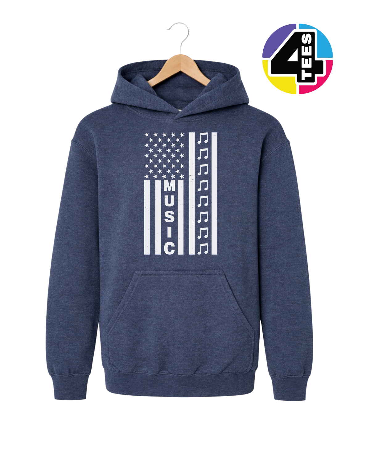 Stars, Stripes & Sound Youth Hoodie