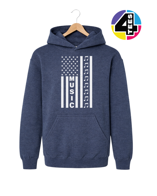 Stars, Stripes & Sound Youth Hoodie