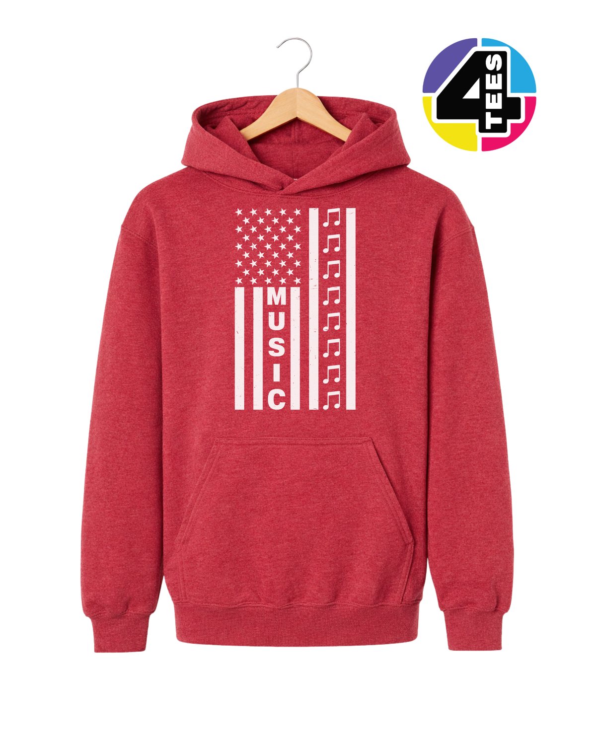 Stars, Stripes & Sound Youth Hoodie