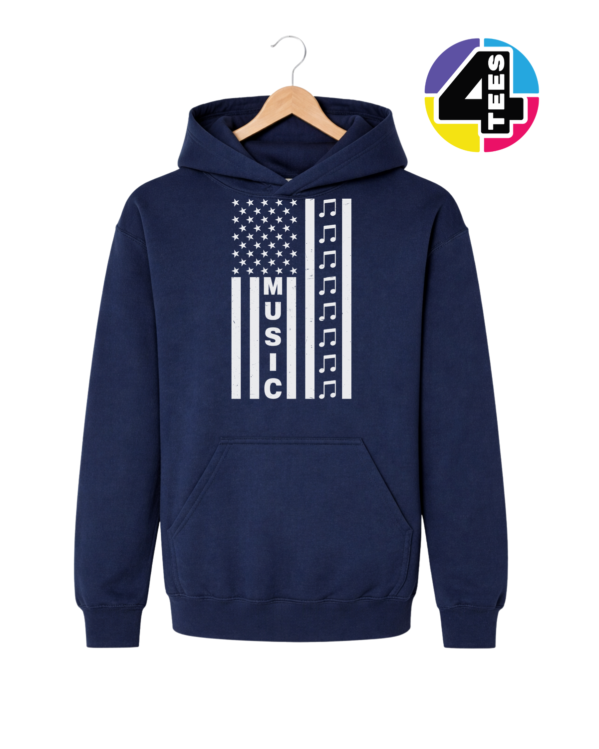 Stars, Stripes & Sound Youth Hoodie