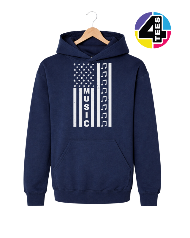 Stars, Stripes & Sound Youth Hoodie