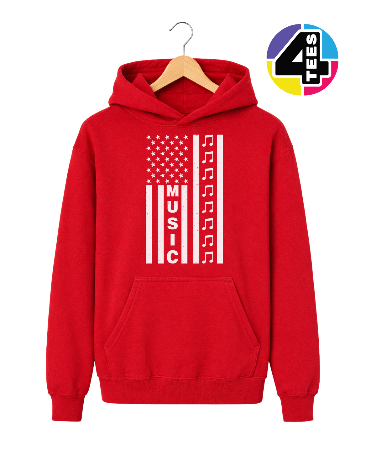 Stars, Stripes & Sound Youth Hoodie