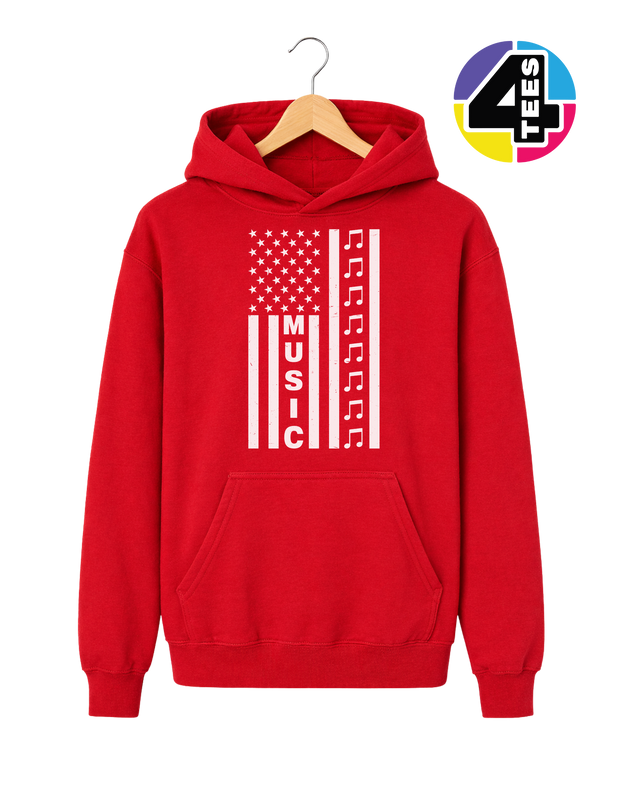 Stars, Stripes & Sound Youth Hoodie