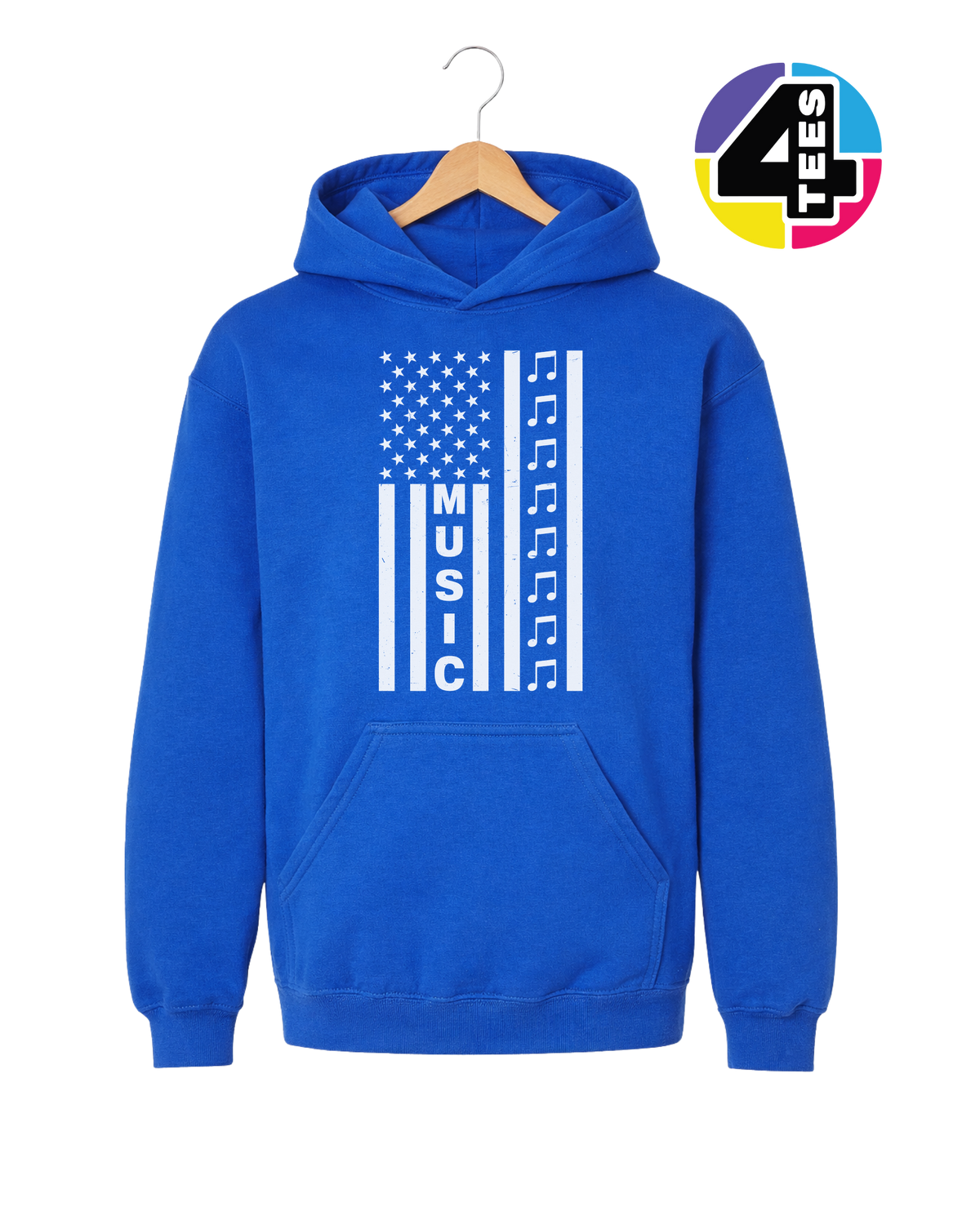 Stars, Stripes & Sound Youth Hoodie
