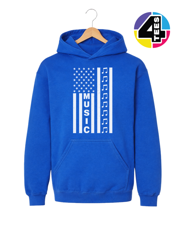 Stars, Stripes & Sound Youth Hoodie