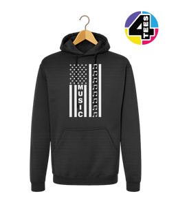 Stars, Stripes & Sound Hoodie
