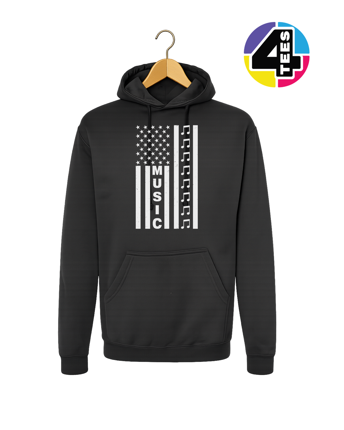 Stars, Stripes & Sound Hoodie