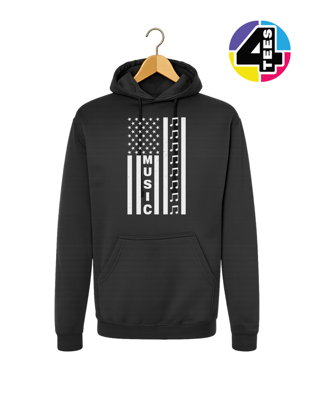 Stars, Stripes & Sound Hoodie