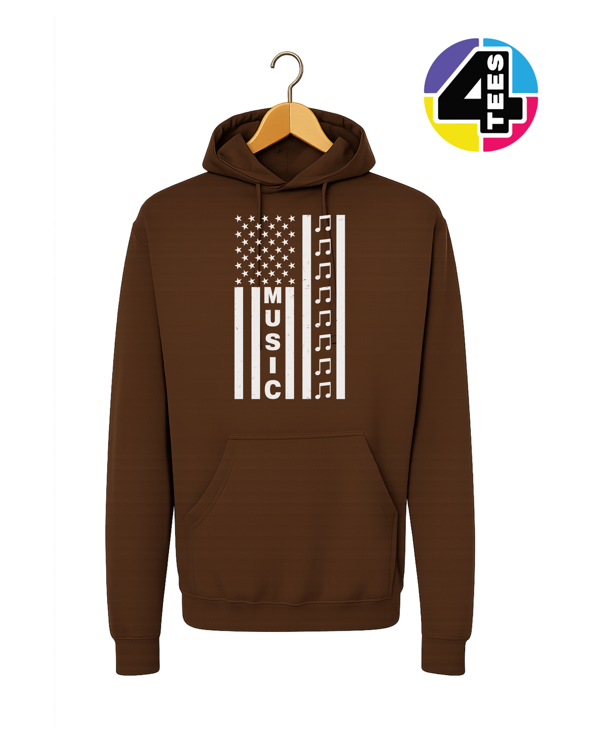 Stars, Stripes & Sound Hoodie